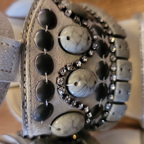 Boston Proper Heels with Stone Embellishments - Picture 6 of 8